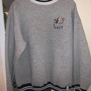 Vintage, oversize ‘Navy’ Crewneck
